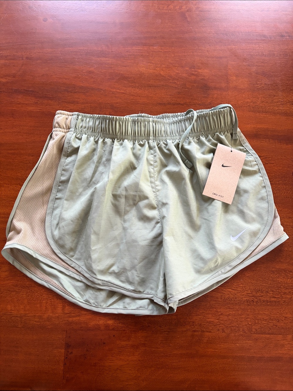 NWT Nike Women's Olive Running Shorts